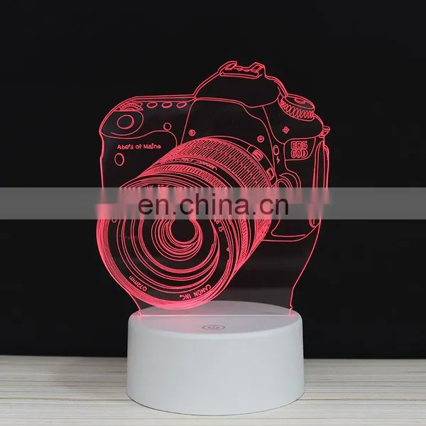 2018 New Arrival 3d Acrylic Night Lamp for Kids photo-2