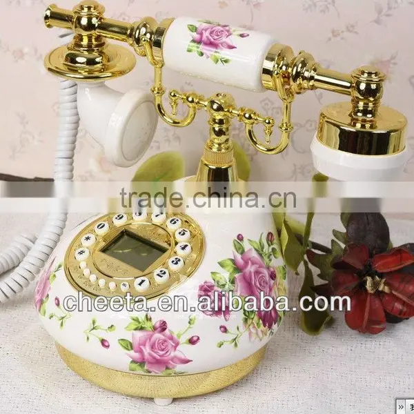 pretty decorative antique home phones