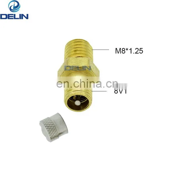 Car Auto for Suspension and Shock Absorber Brass Schrader Valve M8 Thread M8*1.25 photo-5