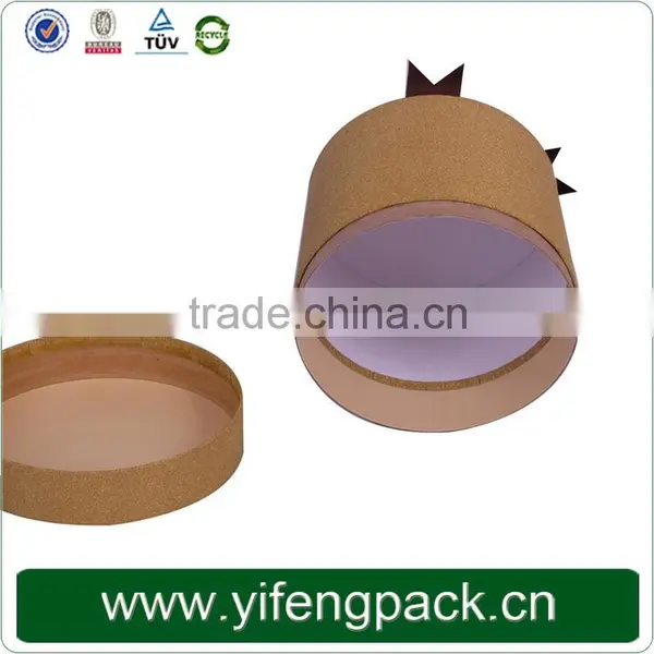 Eco-friendly Craft Small Custom Corrugated Paper Tube Candy Gift Storage Box Wholesale photo-3