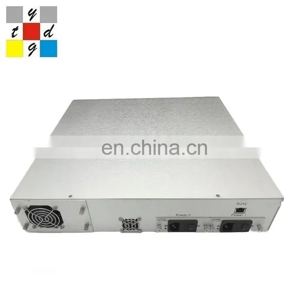 Dual Power Supply 48V/110V/220V 1550nm Pon Optical Fiber Amplifier 16*21dbm With WDM 1550nm Catv 16 Port EDFA Price photo-2