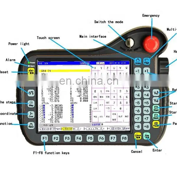 China Brands NewKer-i5 Teach Pendant for Robot Arm Automatic Milling Robot photo-2