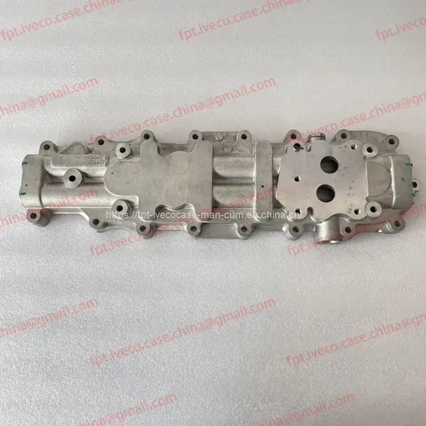 FPT IVECO CASE Cursor11 F3GFE613A B001 5801863562 HEAT EXCHANGER COVER 5801515988 photo-3