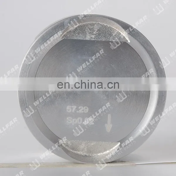 Gasoline Motorcycle Engine Piston 57.3mm With Pin and Circlip. photo-4