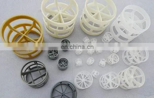 Plastic Random Media Material Bio Ring for Absorption Tower Packing photo-5