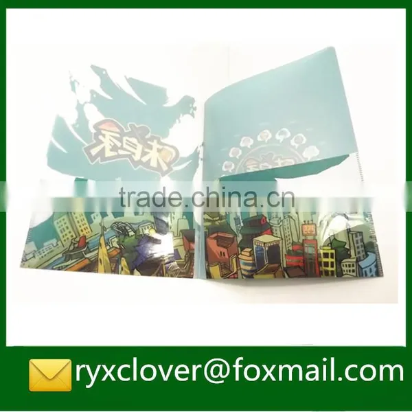 Vivid Colorful A4 Size PP Plastic File Folders With Inner Pocket photo-5
