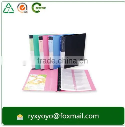 2016 High Quality Cheap a4 Clear Display Book for Office Stationary photo-2
