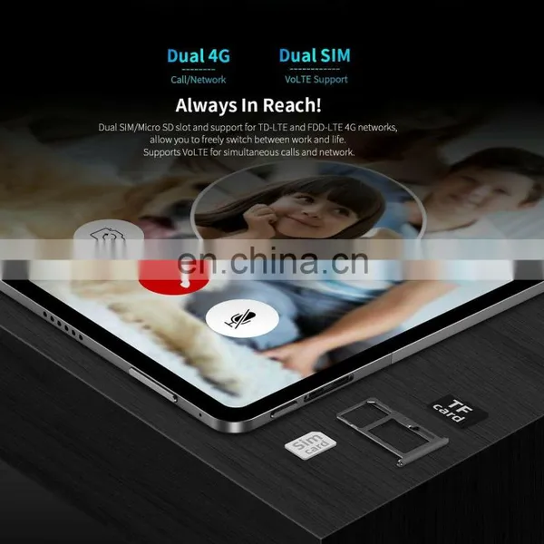 New Arrival Teclast T40 Plus 4G Phone Call Tablet PC 10.4 Inch 8GB 128GB 6600mAh Battery Android 11 Unisoc T618 Octa Core Tablet photo-4