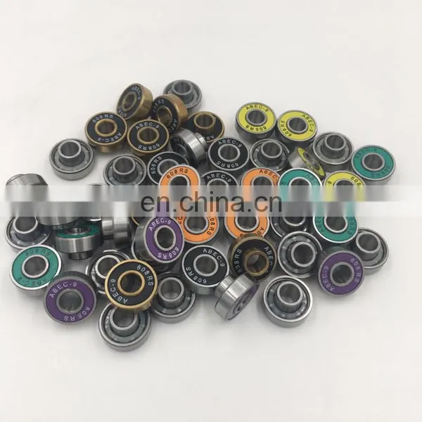 608-2RS 608rs Ball Bearings,double Rubber Sealed Miniature Deep Groove 608 Bearing for Skateboards,inline Skates,scootes