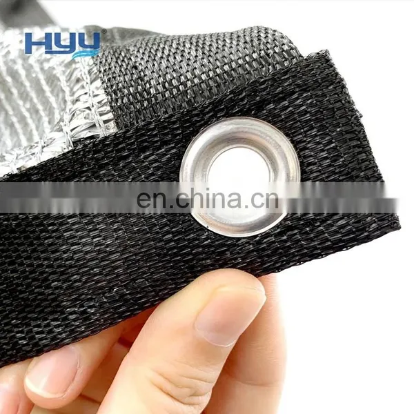 Reflective Silver Sun Block Fabric Protective Covering Garden Aluminum Foil Net