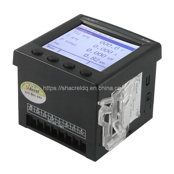 Acrel APM830 AC Multifunction Smart Meter SD TF/Digital Multimeter Wattmeter/3P3L 3P4L Electric Network Power Quality Analyser photo-5
