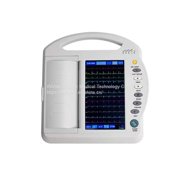 12 ECG Machine Touch Screen ECG Manufacturer Direct Sales