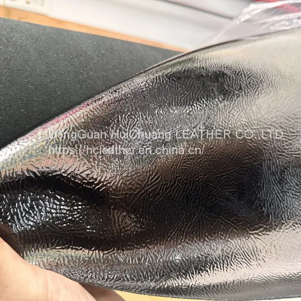 Ecological Dermis、 Recycled Leather Hami Melon Pattern photo-2