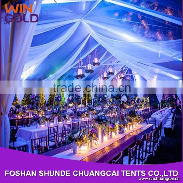 2015 Luxury Party Wedding Big Aluminum Dubai Tents for Sale photo-3