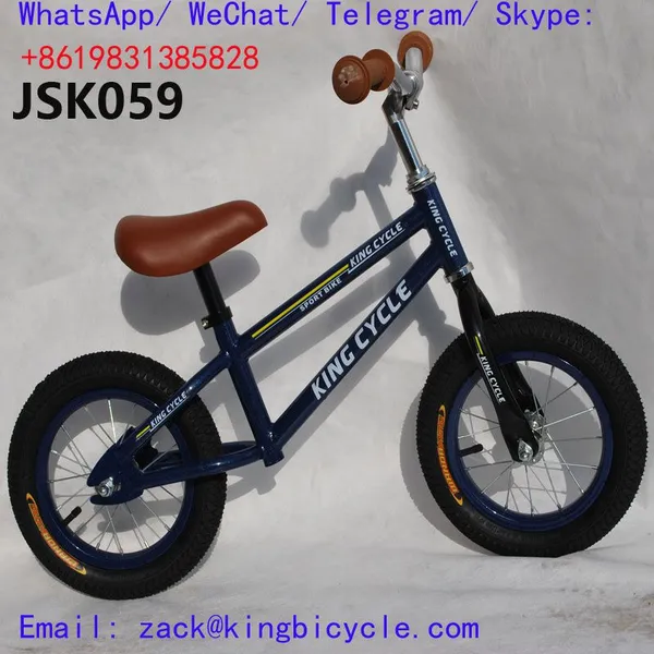 12 Inch 14 Inch High Carbon Steel Kids Bike Kids Balance Bike Color Customization