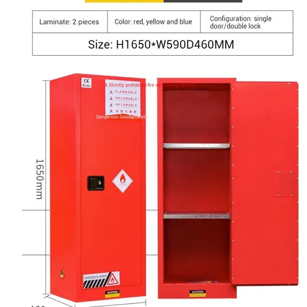 Hengna Construction Site Gallon Cabinet - Portable Fire-Resistant Storage for Construction Materials Manufacturer