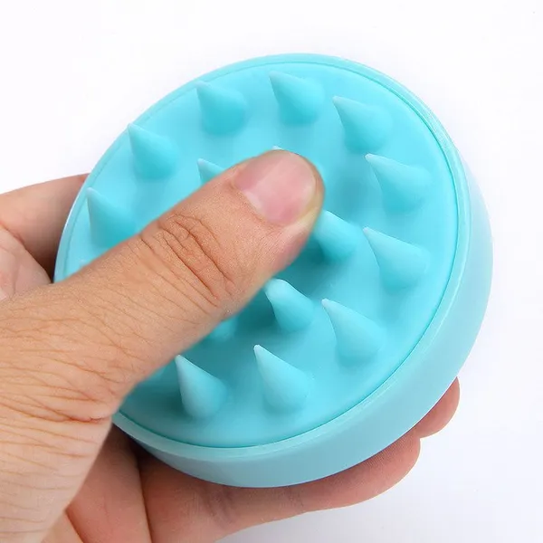 Silicone Hair Washing Comb Head Massage Comb photo-3