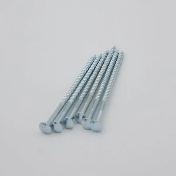 Twisted Shank Nails with Spiral Design - 0.5mm Twist Pitch for Enhanced Holding Power