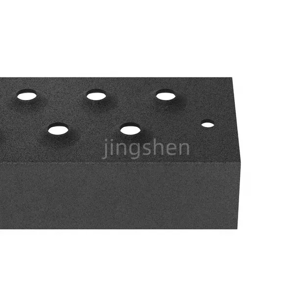 2mm Thick O-Shaped Fisheye Aluminum Alloy Anti-Slip Bracket, Slide Board, Anti-Slip Safety Perforated Grille, Suitable for Platform Walkways photo-2