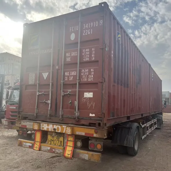 40ft High Cube Shipping Container One Trip New Sea Transport Container photo-3