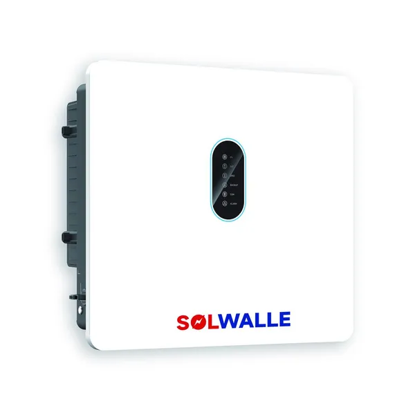 Solwalle 30Kw EU hybrid inverter, 2MPPT,Battery 120-800Vdc, 3Phase/400Vac output, Wifi included