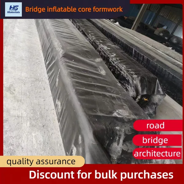 Integrated Vulcanized Rubber Core Mold No Glue Seam Culvert Balloon for Hydraulic Engineering photo-3