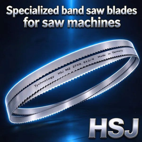 Hongshengjie Band Saw Blades: Sharp Tooth Tips, Smooth Cutting Surfaces – Elevate Your Machining Performance.