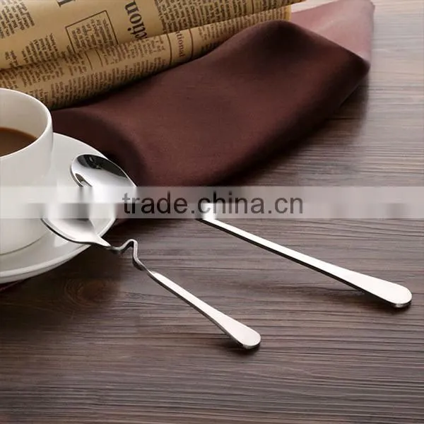 12/17cm Spiral Pattern Bar Cocktail Shaker Spoon Stainless Steel Coffee Mixing Spoon