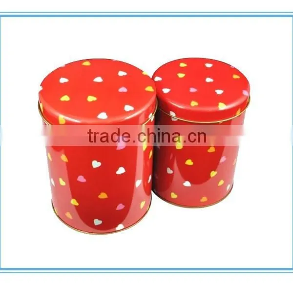 Wholesale Tea Industrial Use and Accept Custom Order Round Coffee Tin Set photo-3