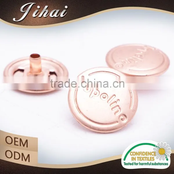 Wholesale Accessories Clothing Denim Button Metal Ring Snap Buttons photo-2