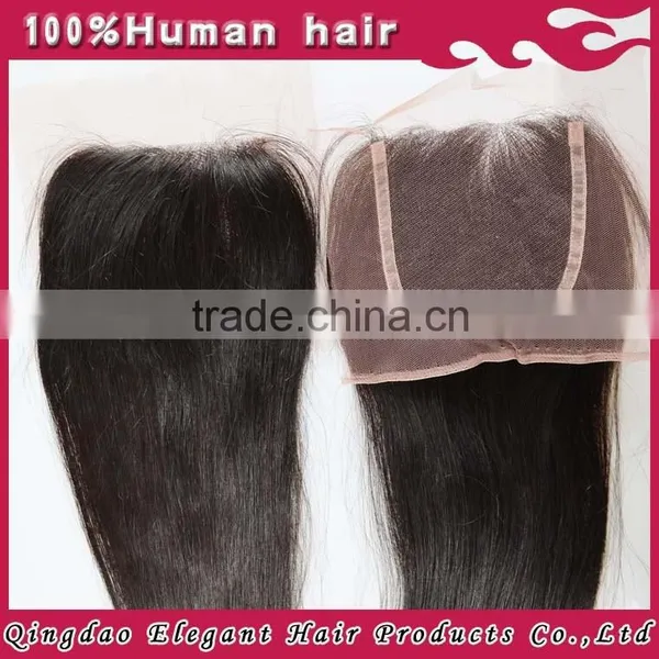 Accept Customization Natural Unprocessed Hot Sell Long Lasting Remy Brazilian Human Hair Short Lace Closure photo-4