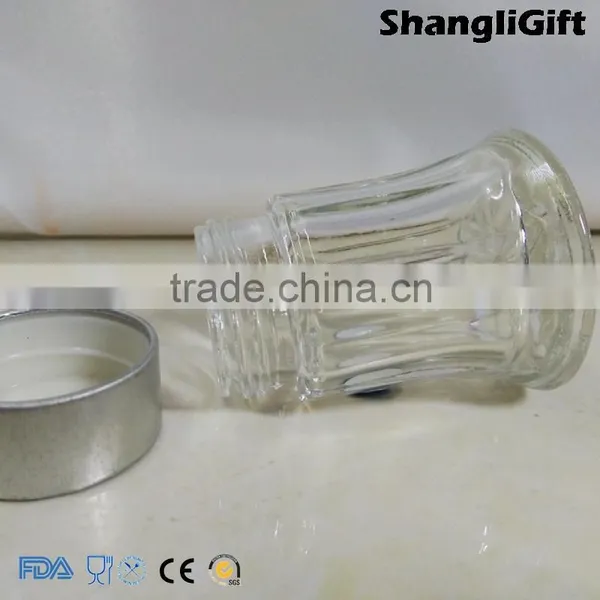 20ml Round Glass Jars Spice Bottle With Silver Plastic Cap photo-3