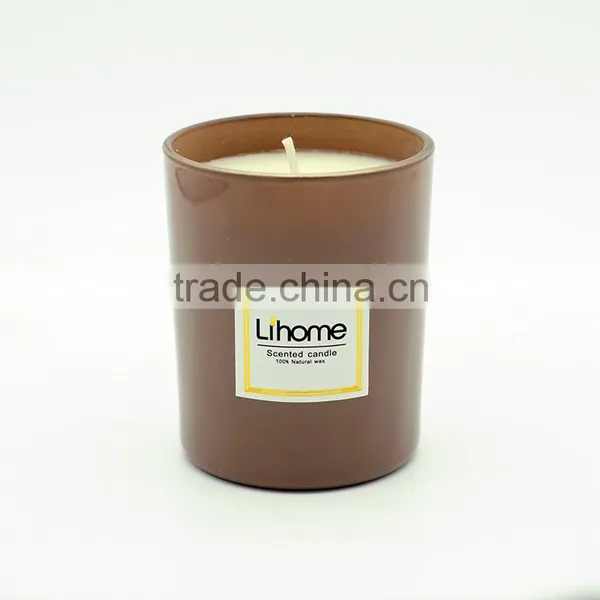 Multi-colored Luxury Scented Candle in Glass Jar photo-5