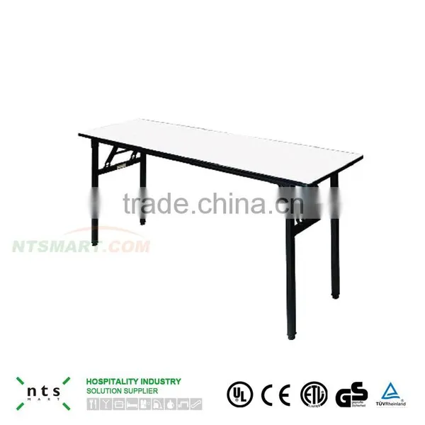 Hotel Dining Room Meeting Room Multiple Use Anti Collision Folding Table photo-3