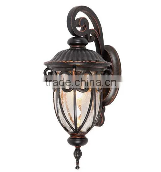 European Style Outdoor Lighting Fixtures Wall Lamp