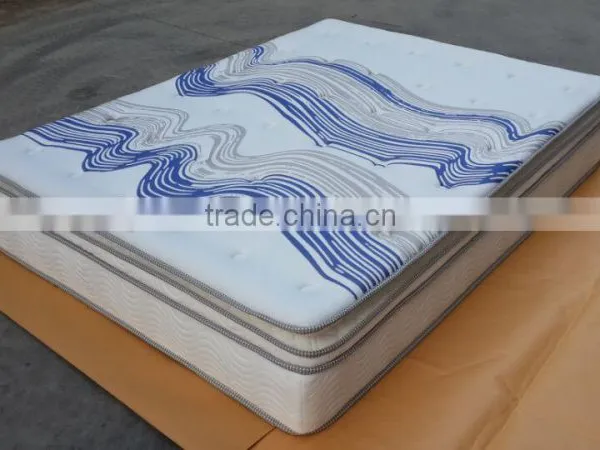 Royal Luxury Bedroom Furniture Memory Foam Pocket Spring Mattress photo-5