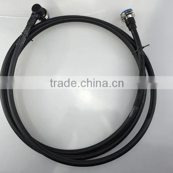 Din Male to N Male Right Angle Jumper Cable 1/2'' HCF for Mobile Communication Use photo-2