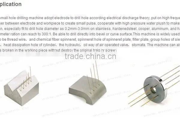 Highly Active and Accuracy Wire EDM Spark Drill Machine BMD703-500/drill Edm/edm Small Hole Drilling Machine photo-3