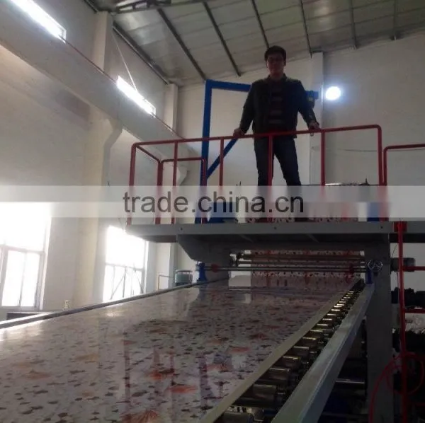 PVC Imitated Marble Machine PVC Marble Board Machine PVC Marble Making Machine photo-6