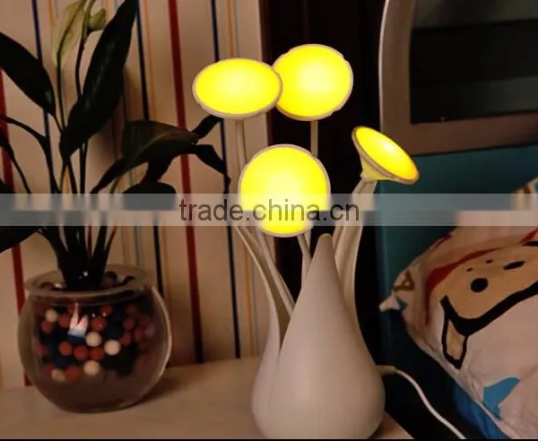 New Design LED Intelligent Light Control USB Vase Lamps Supplier From China photo-3