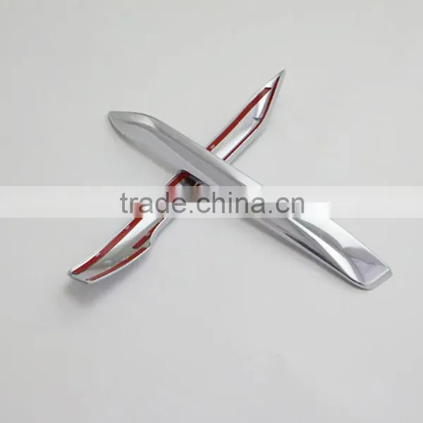 ABS Chrome Auto Accessories Front Fog Light Lamp Trim For BMW X1 2016 photo-2