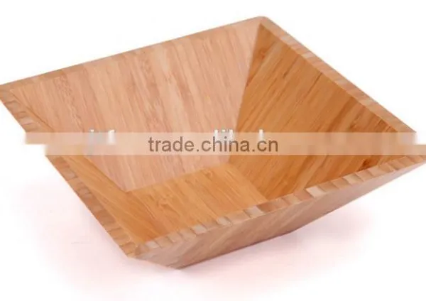 Natural Wooden Fruit Salad Bowl,Bamboo Vegetable Candy Bowl,people Candy Bowl photo-5