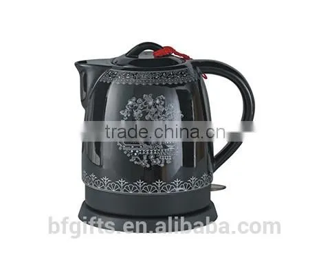 Enamel Kettle Set/ Ceramic LED Electric Kettle/ White High Quality Teapot Set/ 2015 New Design-3 photo-4