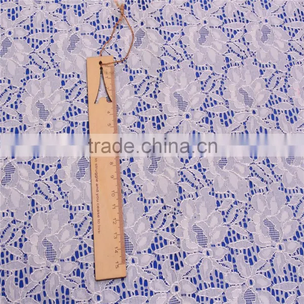 2015 Latest Cotton Guipure Lace Design for Fashion Dress photo-5