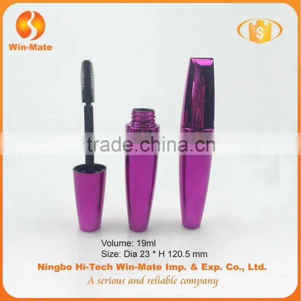 Shiny Color Free Sample 120.5*23mm Plastic Tube for Mascara Cosmetic photo-3