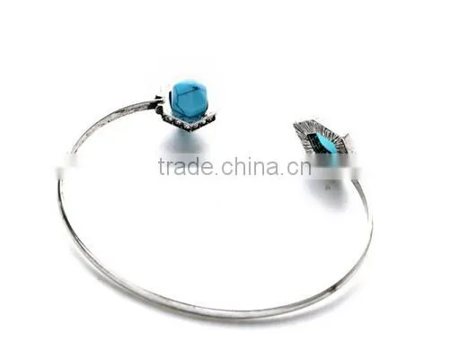 New York Best Selling Simple Natural Stone Boho Bracelet/ photo-2