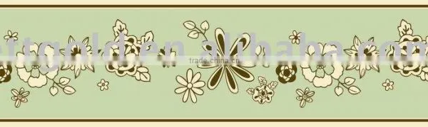 Decorative ceramic tile border B1104
