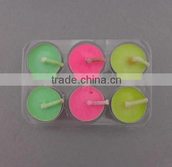 Romantic Color Flame Candles photo-5