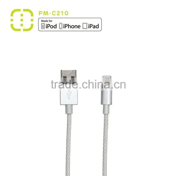OEM Mfi Nylon Braided Cable With Aluminum Housing photo-3