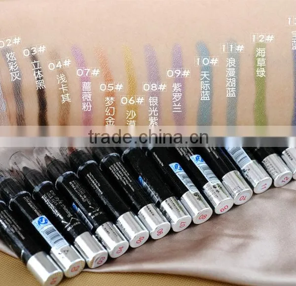 Makeup Multicolour Automatic Eye Shadow Big Eyes Cosmetics Make up Maquiagem Eyebrow Eyeshadow photo-4